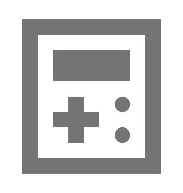  Gameboy vektör simgesi