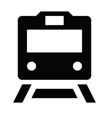  Tramvay vektör simgesi