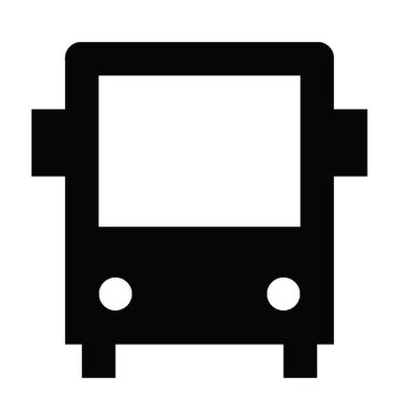  otobüs vektör simgesi