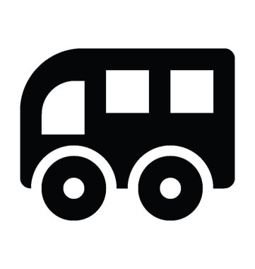  otobüs vektör simgesi