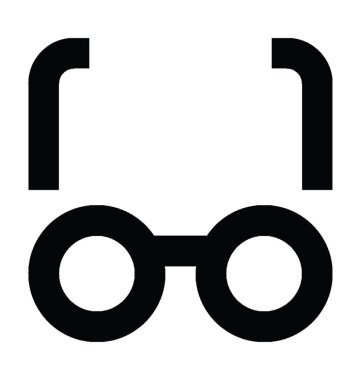  Güneş gözlüğü vektör simgesi