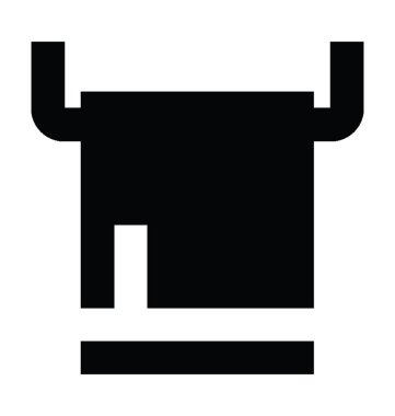  Banyo Havlu vektör simgesi