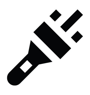  Meşale vektör simgesi