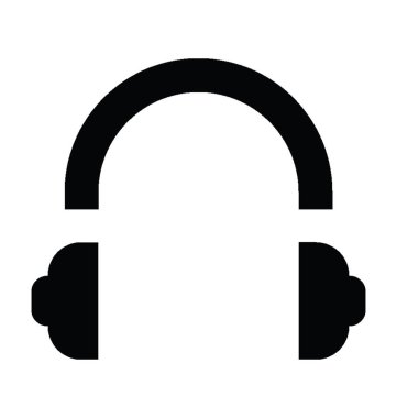  Kulaklık vektör simgesi