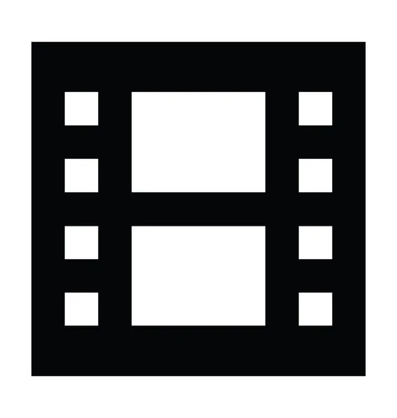 Film Strip Vector Icon — Stock Vector
