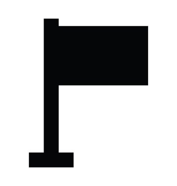  Bayrak Vektörü Simgesi