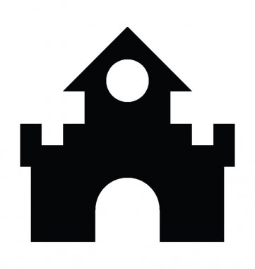  Müze vektör simgesi