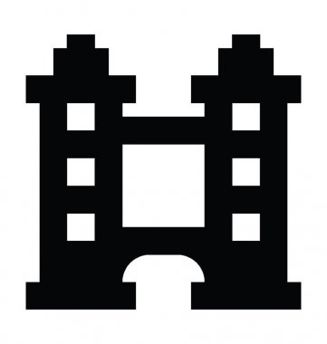  Kemer vektör simgesi