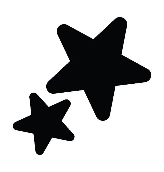 Estrellas Vector Icono — Vector de stock