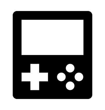  Gameboy vektör simgesi