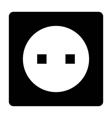  soket vektör simgesi