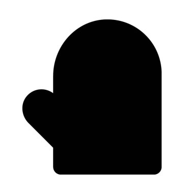  Mitten vektör simgesi