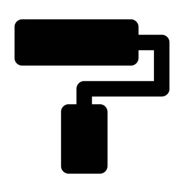  boya silindiri vektör simgesi 