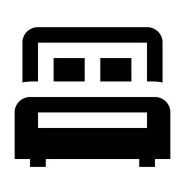  Yatak vektör simgesi