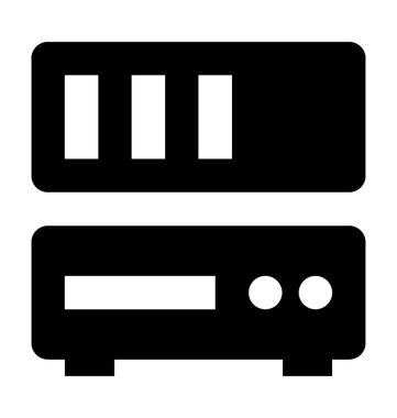  CD okuyucu vektör simgesi