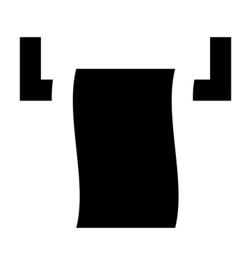  Banyo Havlu vektör simgesi