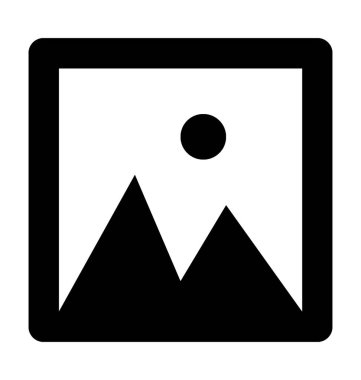  Manzara vektör simgesi