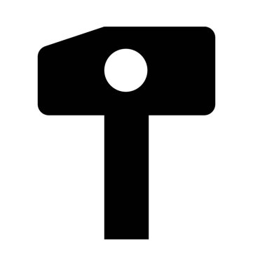  çekiç vektör simgesi 