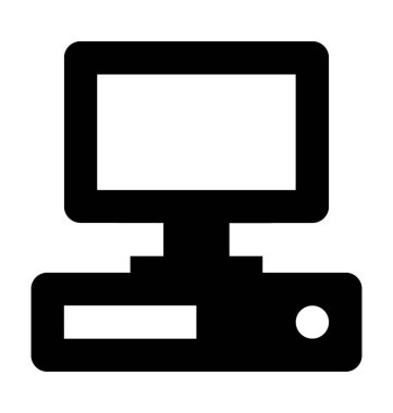  bilgisayar vektör simgesi