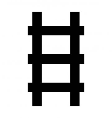  Merdiven vektör simgesi