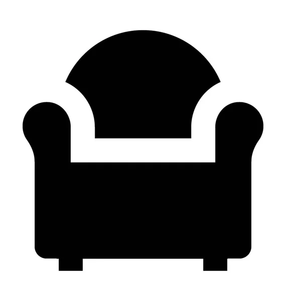 Icône vectorielle de canapé — Image vectorielle