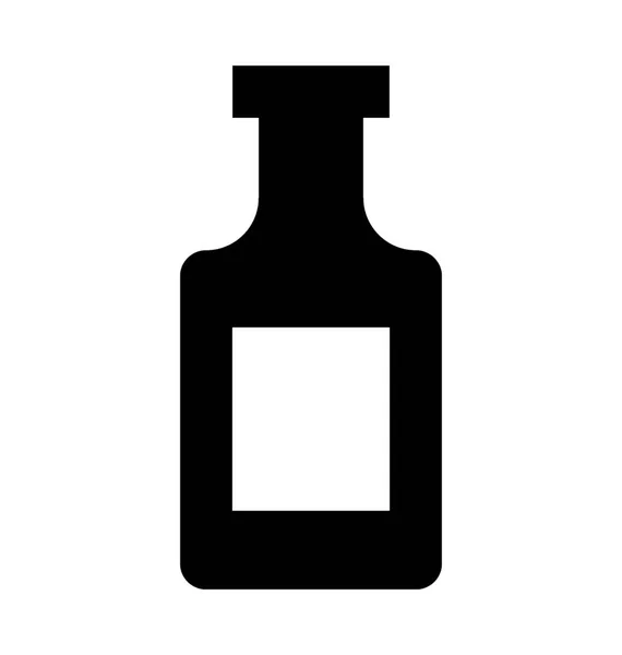 Icono del vector de botella — Vector de stock