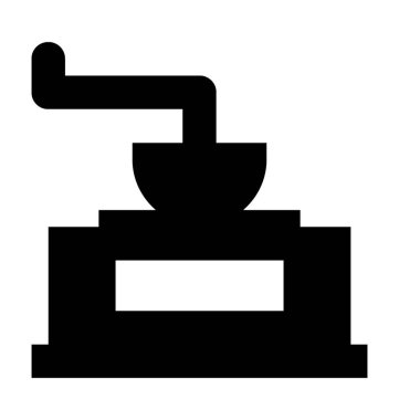  kahve değirmeni vektör simgesi