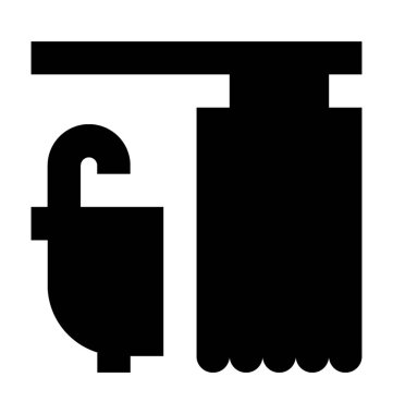  Küvet vektör simgesi