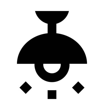  Lamba vektör simge asılı