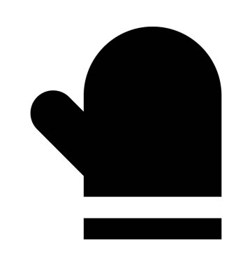  Mitten vektör simgesi