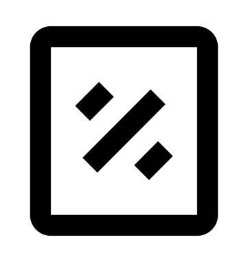  Görünümlü ayna vektör simgesi