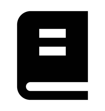  Kitap vektör simgesi kapak