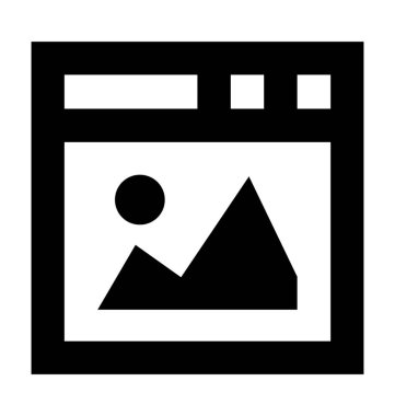  Online Fotoğraf vektör simgesi