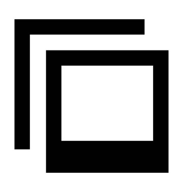  Mobil Galerisi vektör simgesi