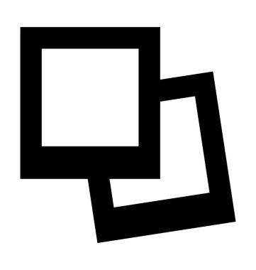  Mobil Galerisi vektör simgesi