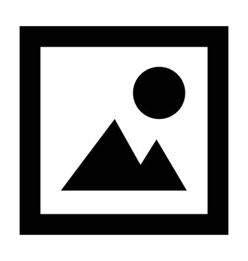  Manzara vektör simgesi