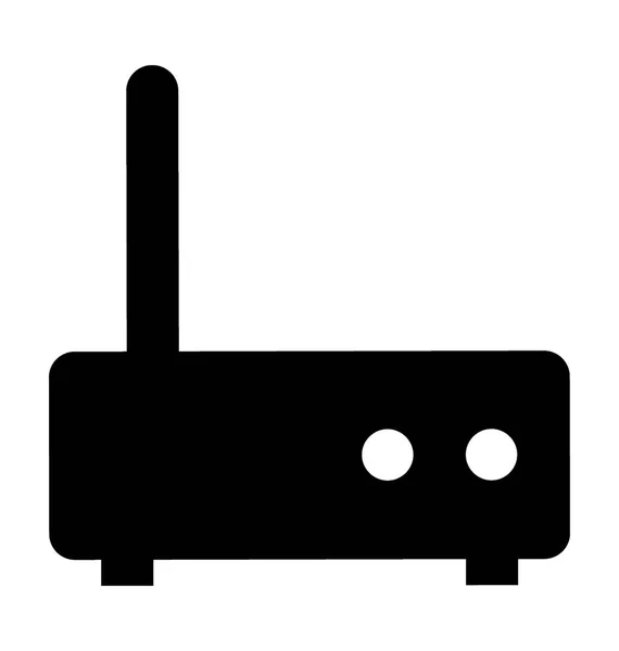 Icono de vector de router Wifi — Archivo Imágenes Vectoriales