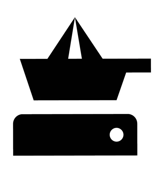 Zitrussaftpresse Vektor-Symbol — Stockvektor