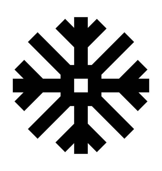 Εικονίδιο διανύσματος νιφάδας χιονιού — Διανυσματικό Αρχείο