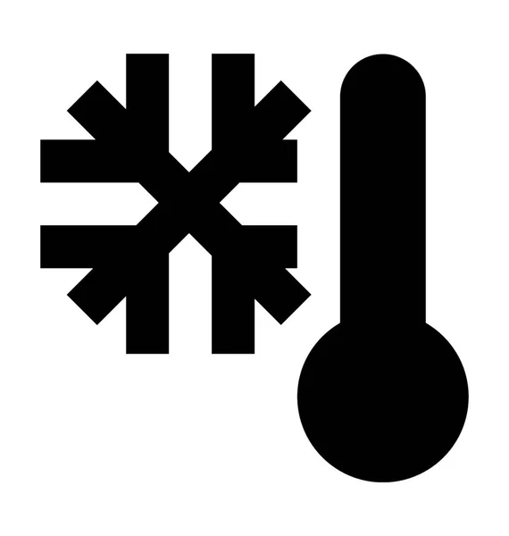 Low Temperature Vector Icon — Stock Vector