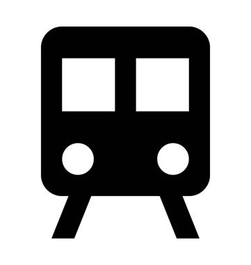 Tren vektör simgesi