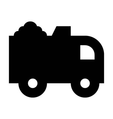  Kamyon vektör simgesini boşalt