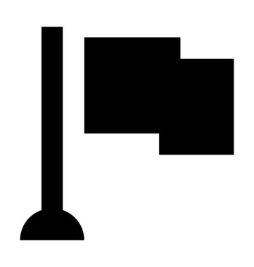  Bayrak Vektörü Simgesi