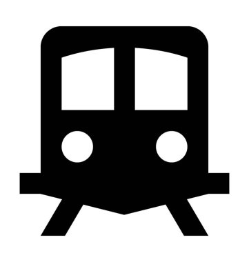  Tramvay vektör simgesi