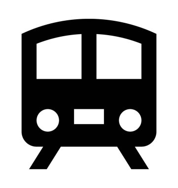  Tren vektör simgesi