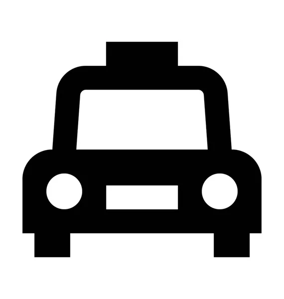 Taxi vector pictogram — Stockvector