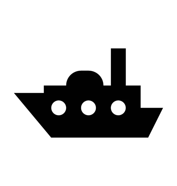 Icône vectorielle de croisière — Image vectorielle