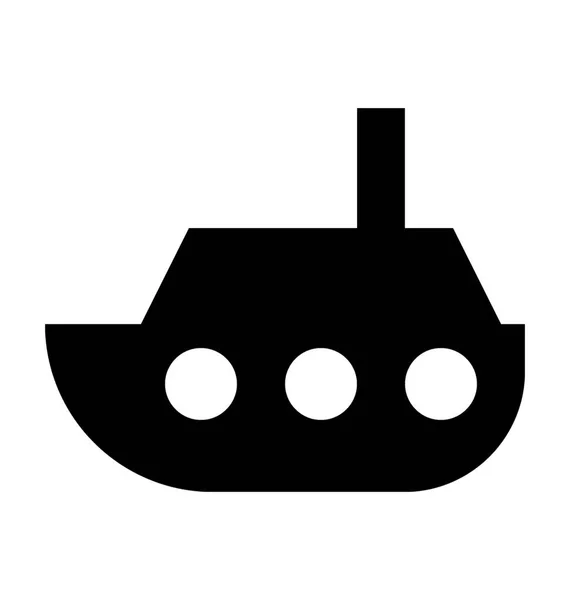 Yachtvektorsymbol — Stockvektor