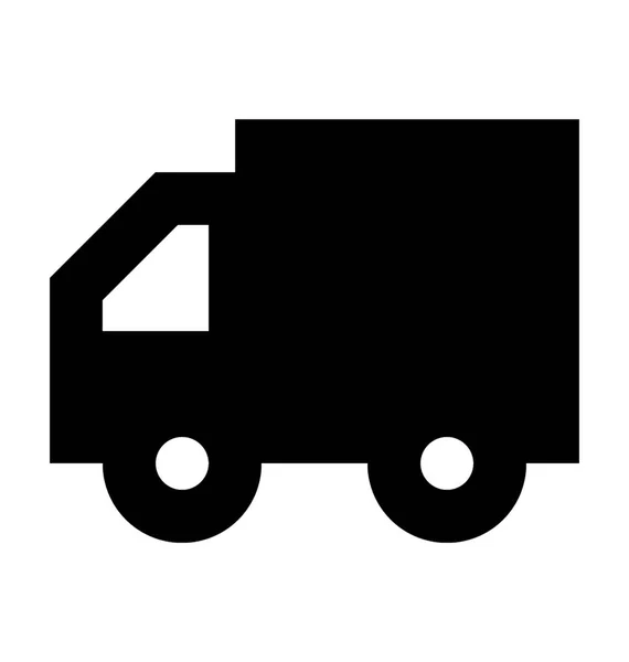 Icona vettore camion cargo — Vettoriale Stock
