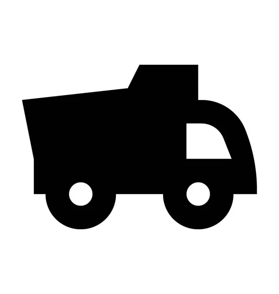 Logistik LKW Vektor Ikone — Stockvektor